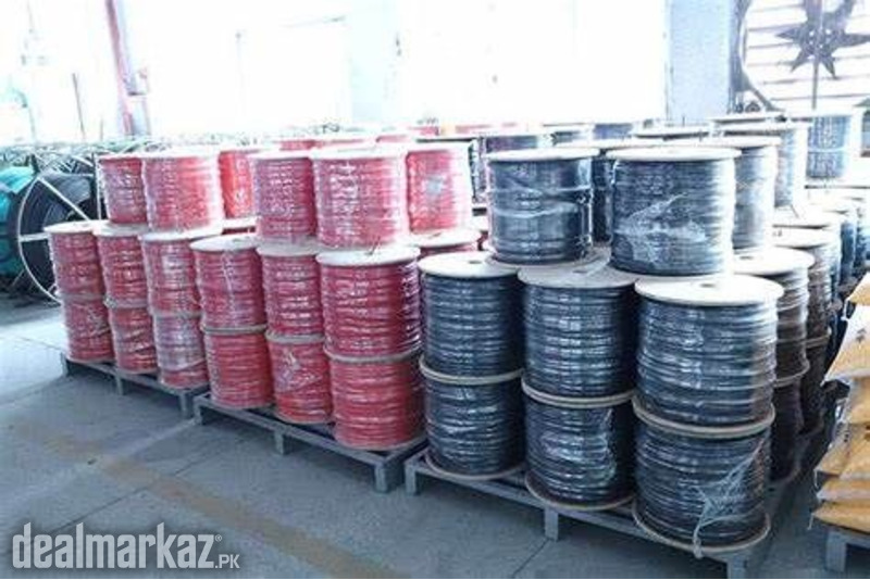 Solar Wire LS 6mm,900 m Single Core Double Coat pvc / pe 100% Copper