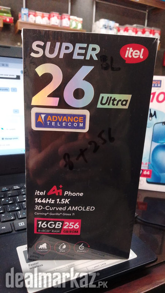 Itel Super S26 Ultra 256GB 8GB Box Pack PTA