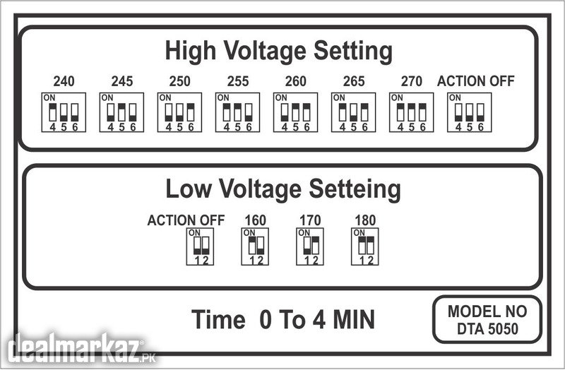 DTA-5060 Low High Voltage Protection Digital photo 5