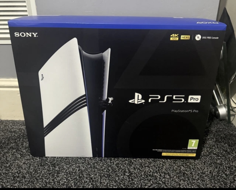 Factory Sealed PlayStation 5 Pro – Digital Edition (2TB SSD)