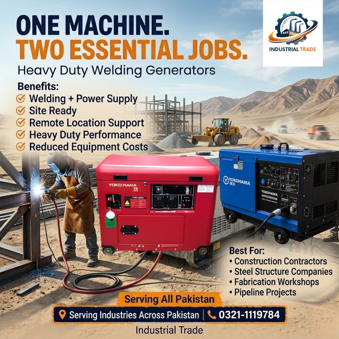 Heavy Duty Welding & Power Generator Supplier | Free Delivery