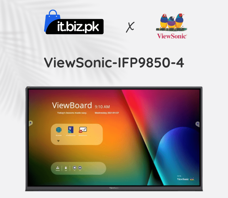 ViewSonic-IFP9850-4 98″ Touch Screen
