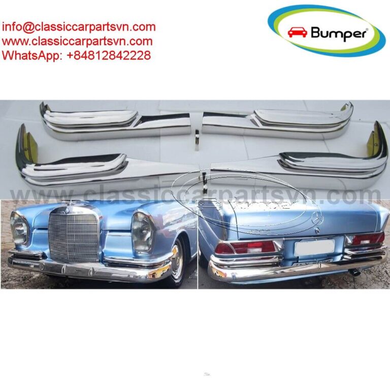 Mercedes W111 W112 Fintail Saloon Bumpers