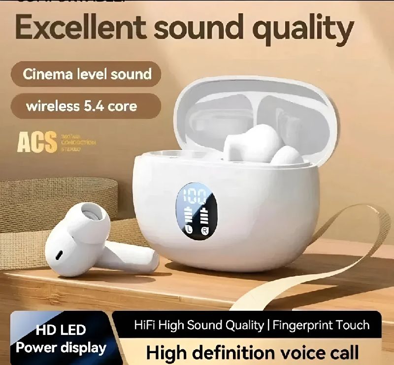 White Earbuds photo 4