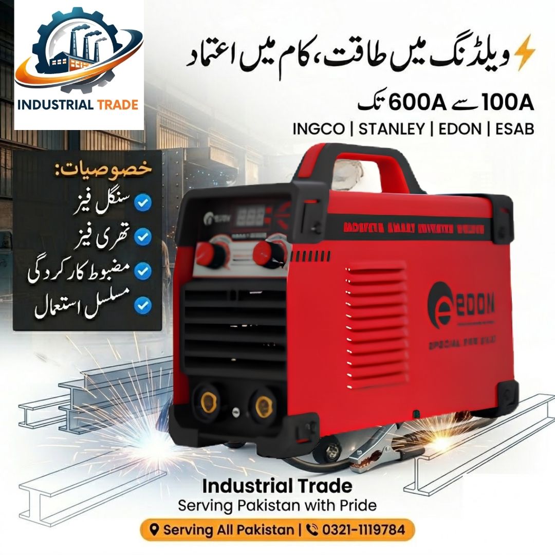 EDON Industrial Welding Machines & Electrodes in Pakistan