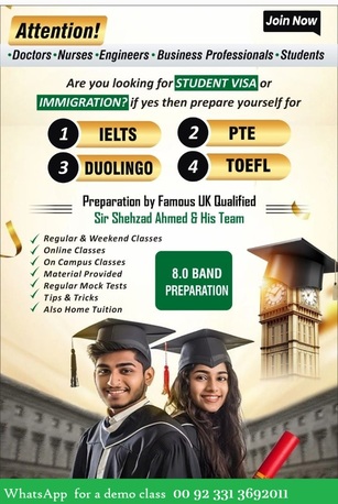 IELTS,PTE, DUOLINGO, TOEFL, UKVI Lifeskills photo 1