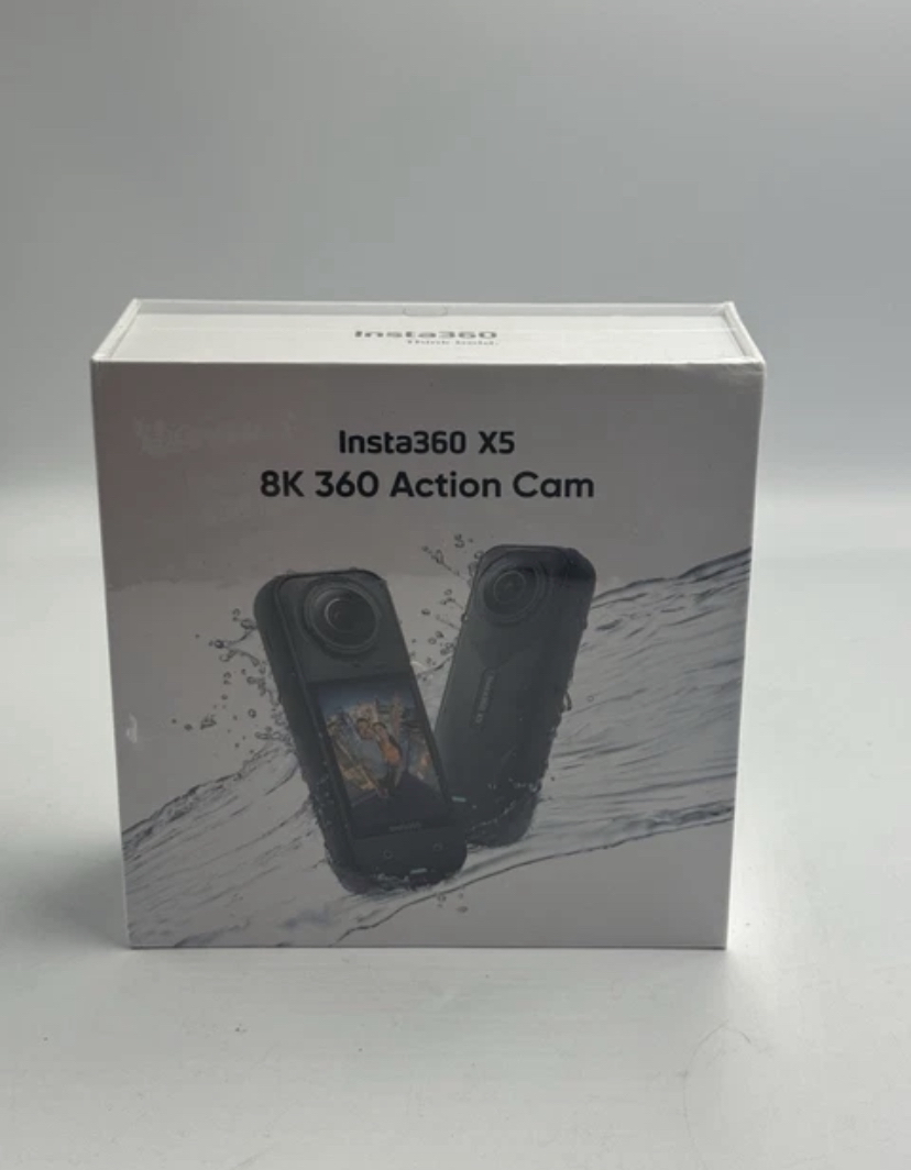 New Sealed INSTA360 X5 8K 360° Action Camera with All accessories photo 3