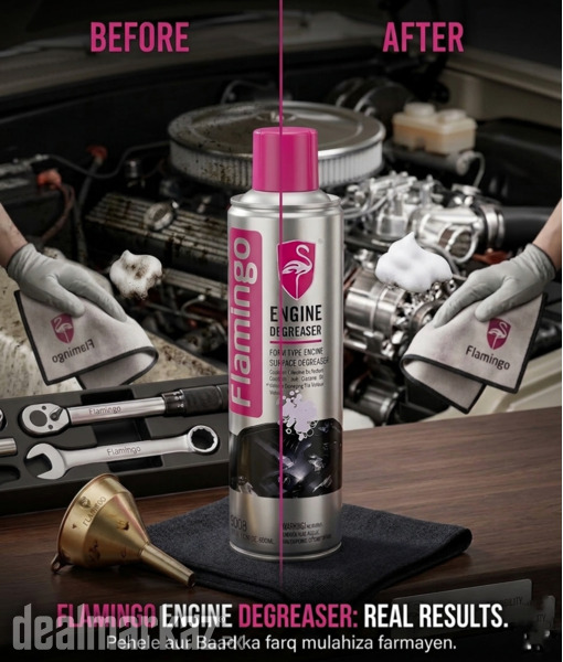 Flamingo Engine Degreaser -ENGINE CLEANER photo 2