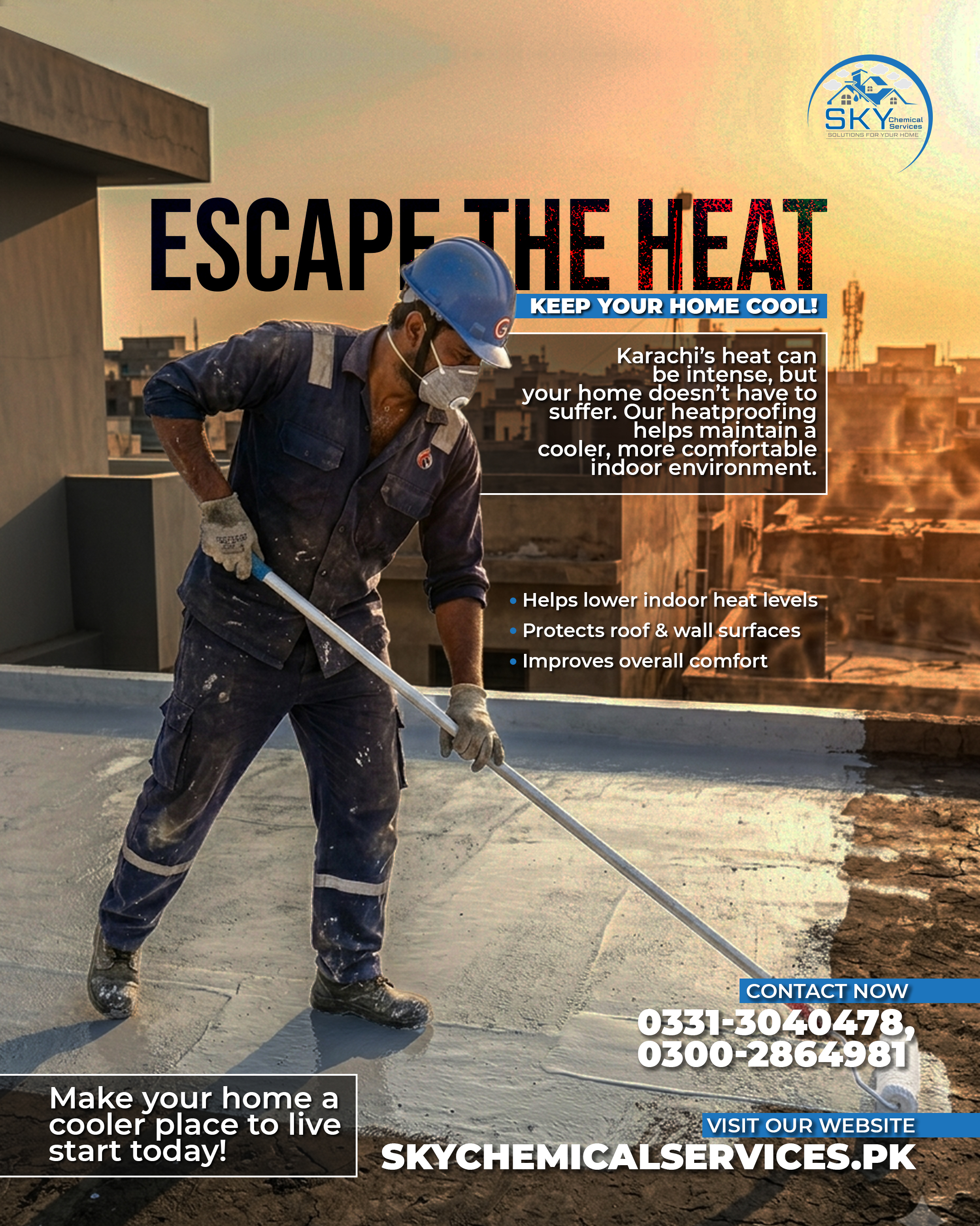 Heat Proofing Services | Sky Chemical Services photo 2