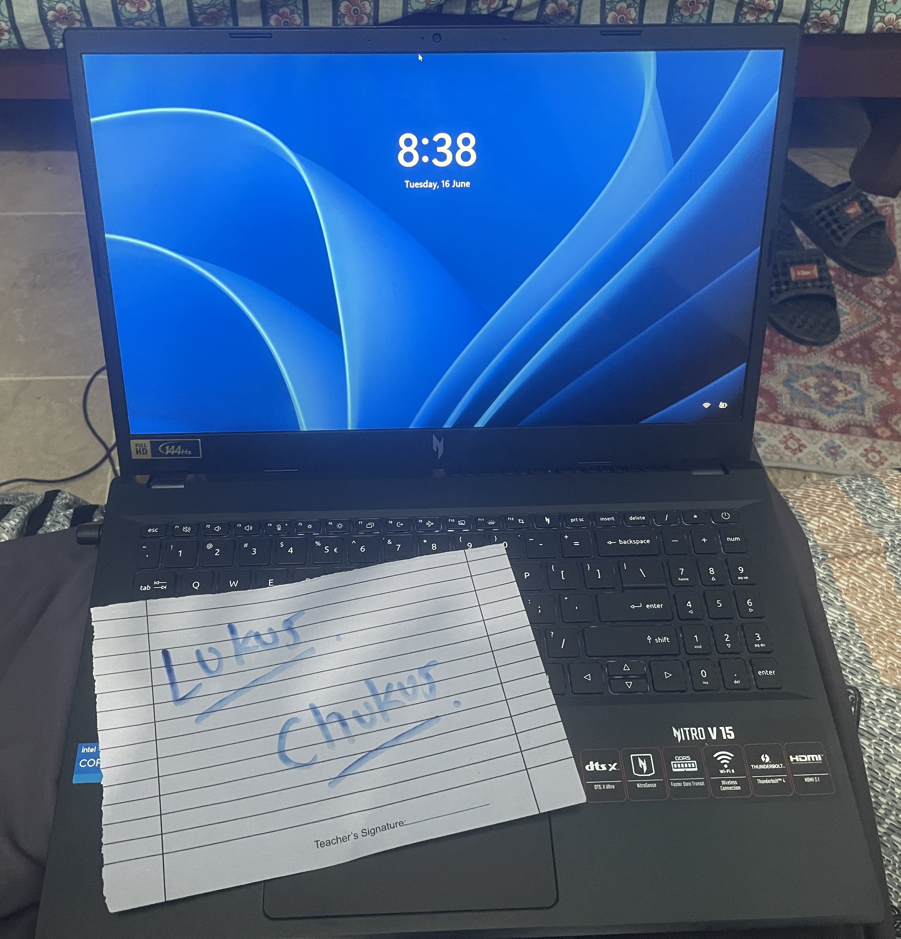 ACER NITRO V15 PRICE IS NOT NEGOTIABLE photo 1