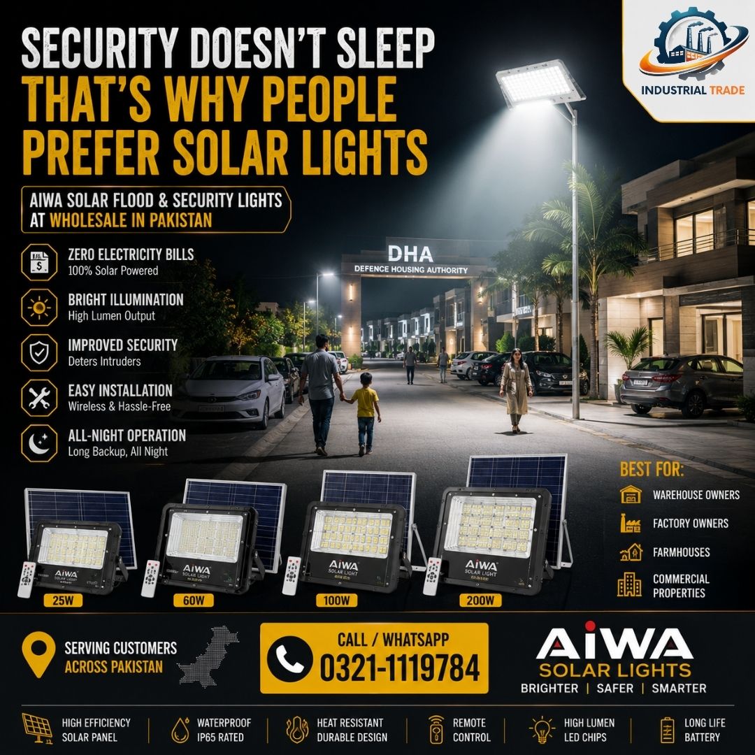Solar Lights jo apke street koe raat br roshan rkhe | Free Delivery