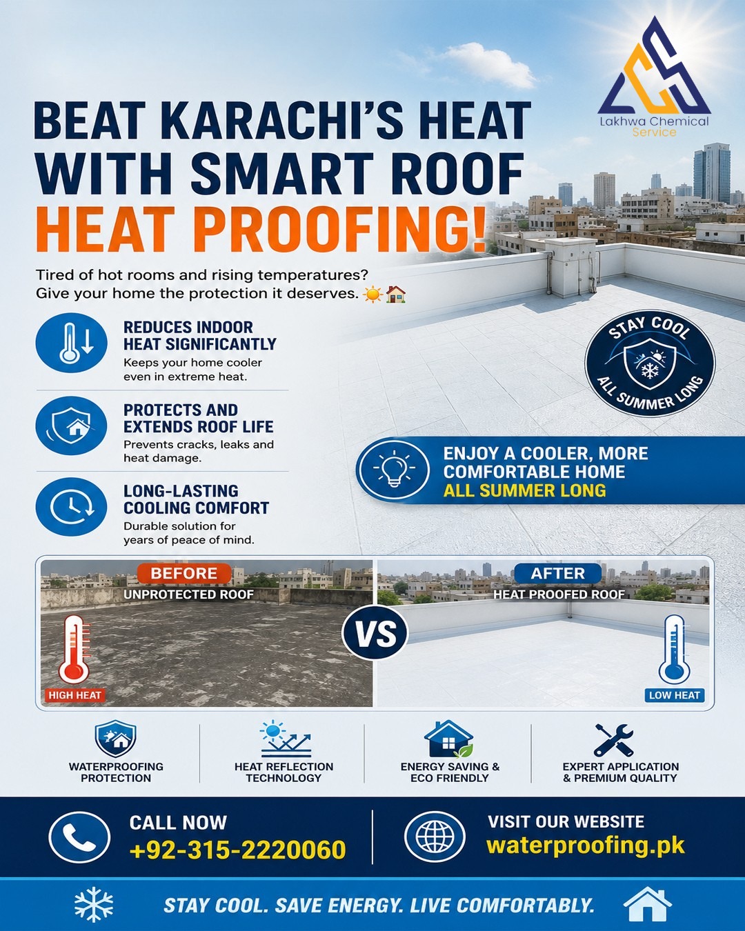 Lakhwa Chemical Services – Professional Roof Heat Proofing Solution photo 3