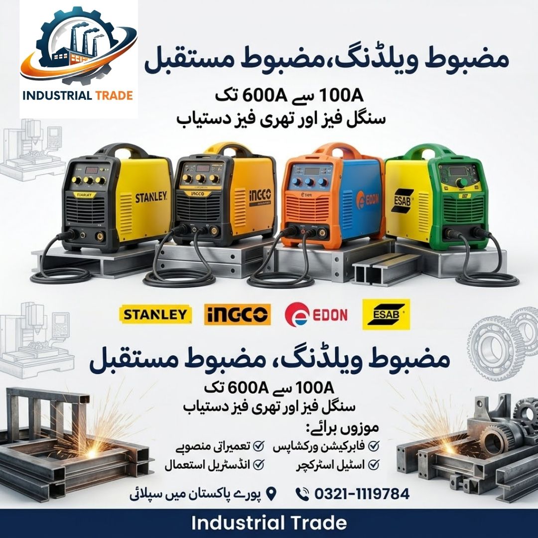 Stanley, INGCO, EDON, and ESAB welding plants available in both Single photo 1