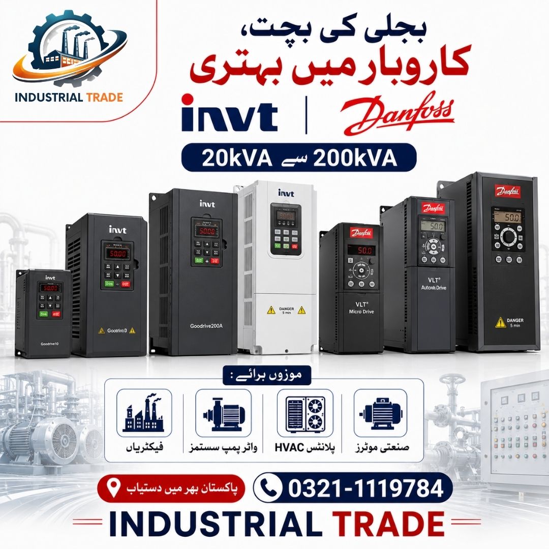 Reduce energy consumption and improve motor performance with INVT VFD