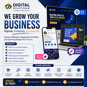 We Grow Your Business—Digitally, Creatively & Strategically!