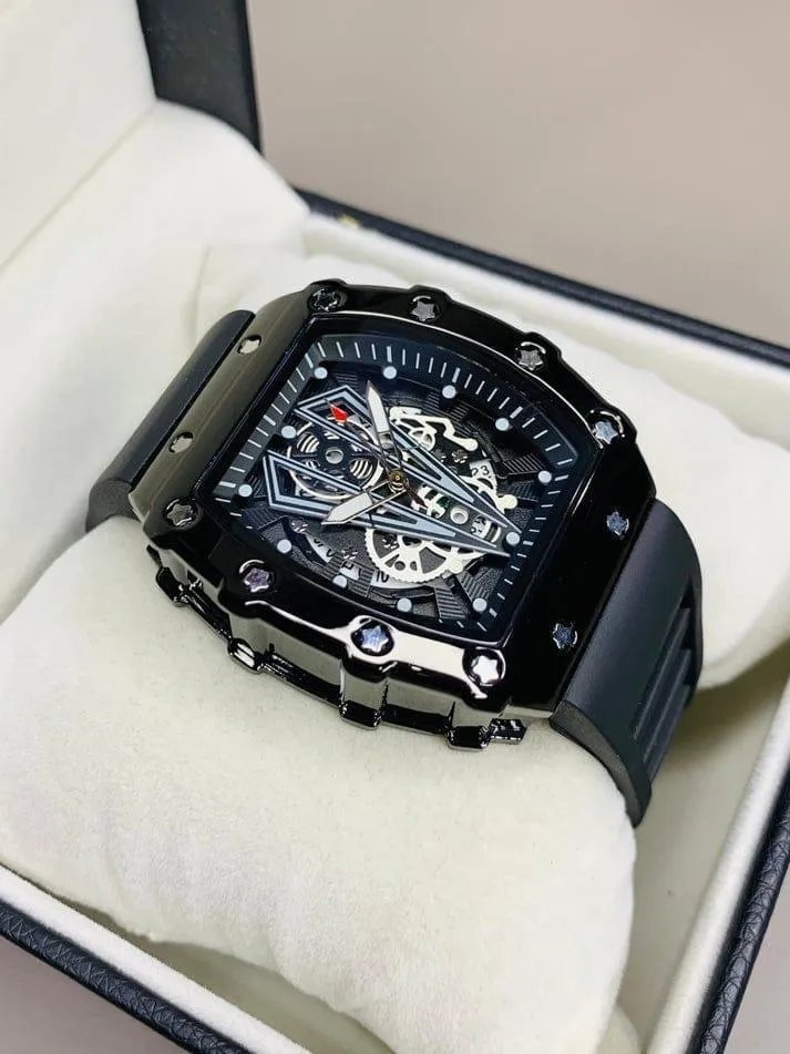 ⌚ Stylish Black Chronograph Watch for Men | Premium Look 🖤 photo 2