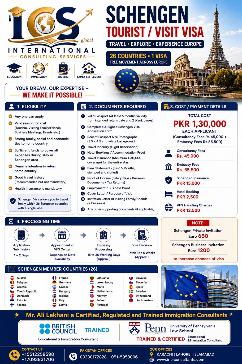 Europe Visit Visa photo 2