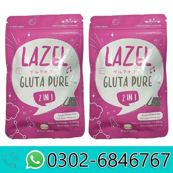 Lazel Gluta Pure Whitening Capsules Price in Pakistan | 03026846767