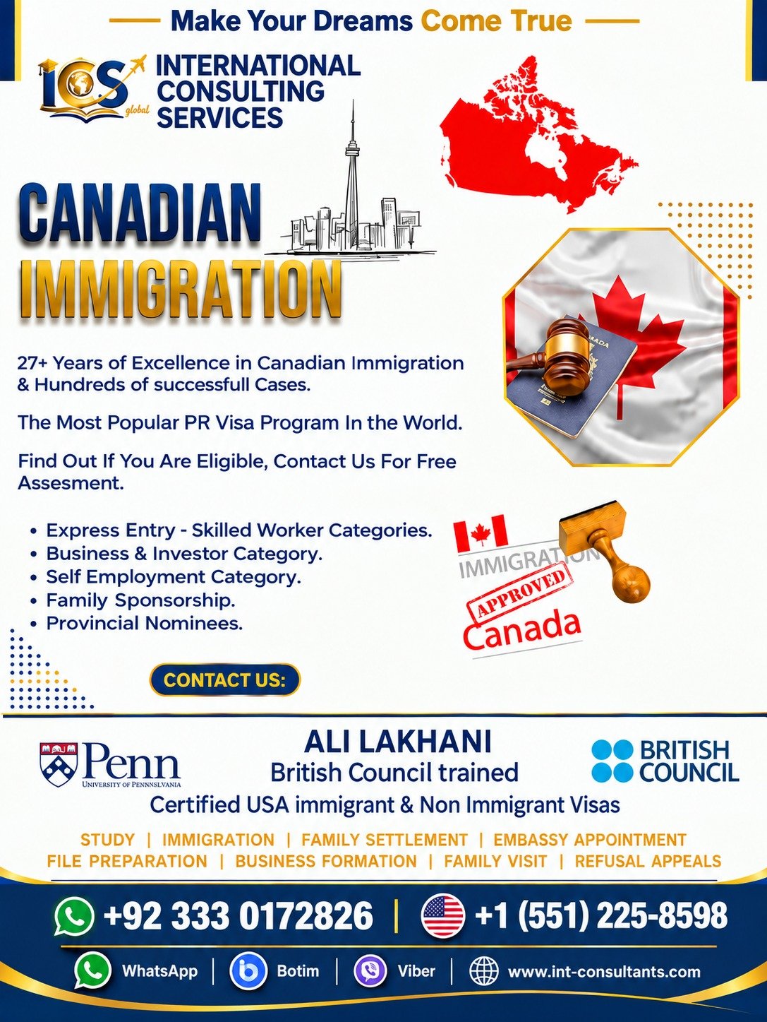 Canadian Immigration and Global Visa Services | ICS Global
