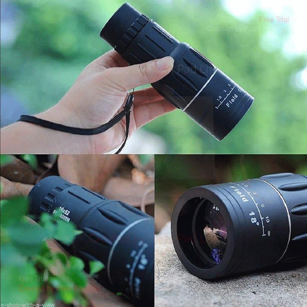 Compact Black ABS Binoculars for Travel & Outdoor Use photo 2