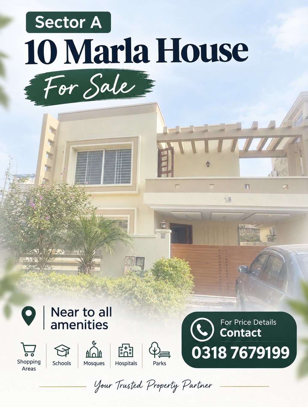 Sector A 10 Marla House for Sale Bahria Enclave Islamabad photo 1