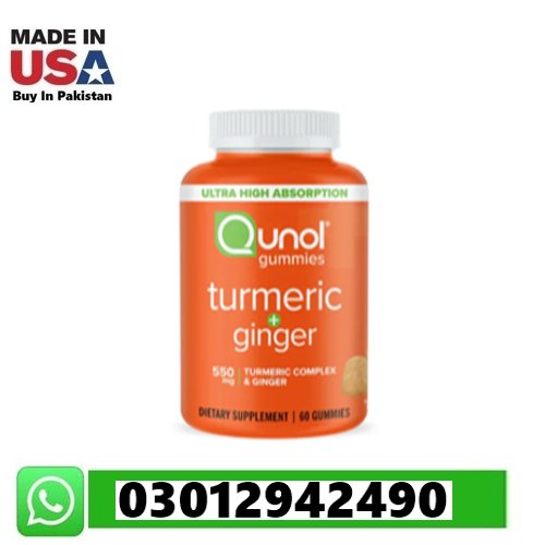 Turmeric + Ginger Gummies, 550mg Capsules | 03012942490 photo 1