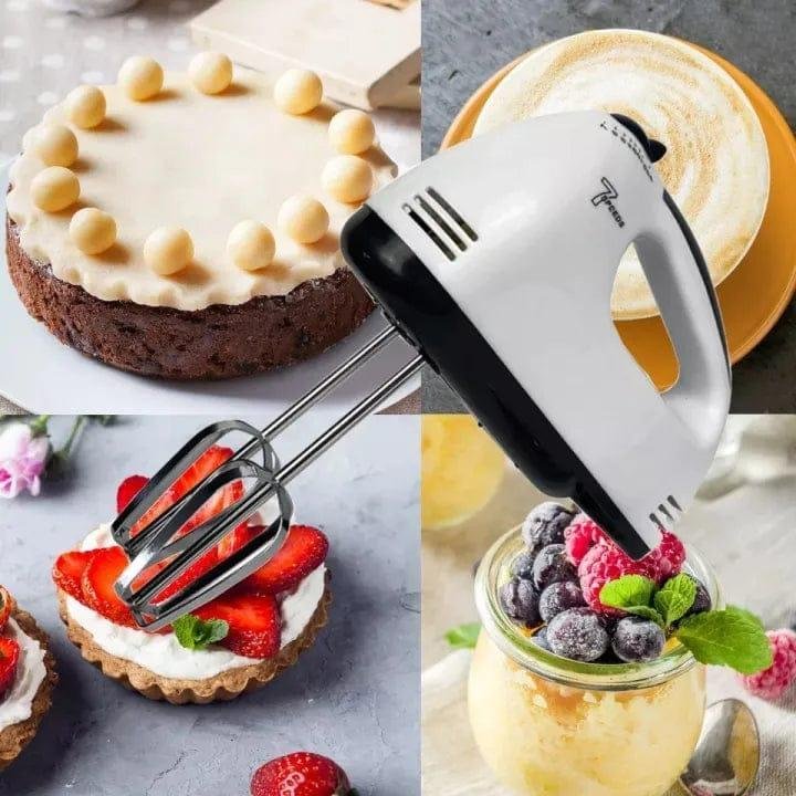 Baking Preparation with Hand Mixer photo 4