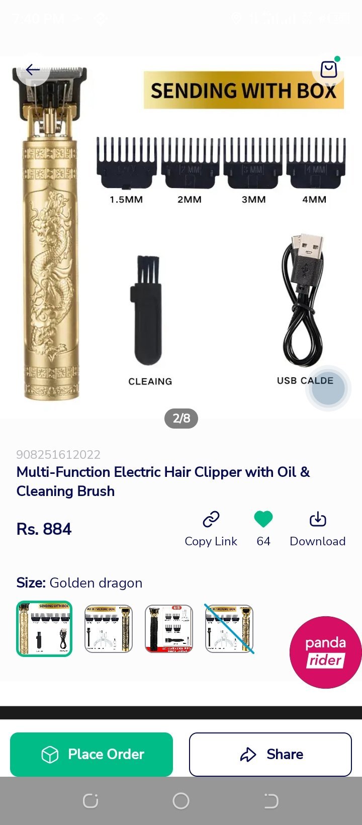 Multi-Function Electric Hair Clipper