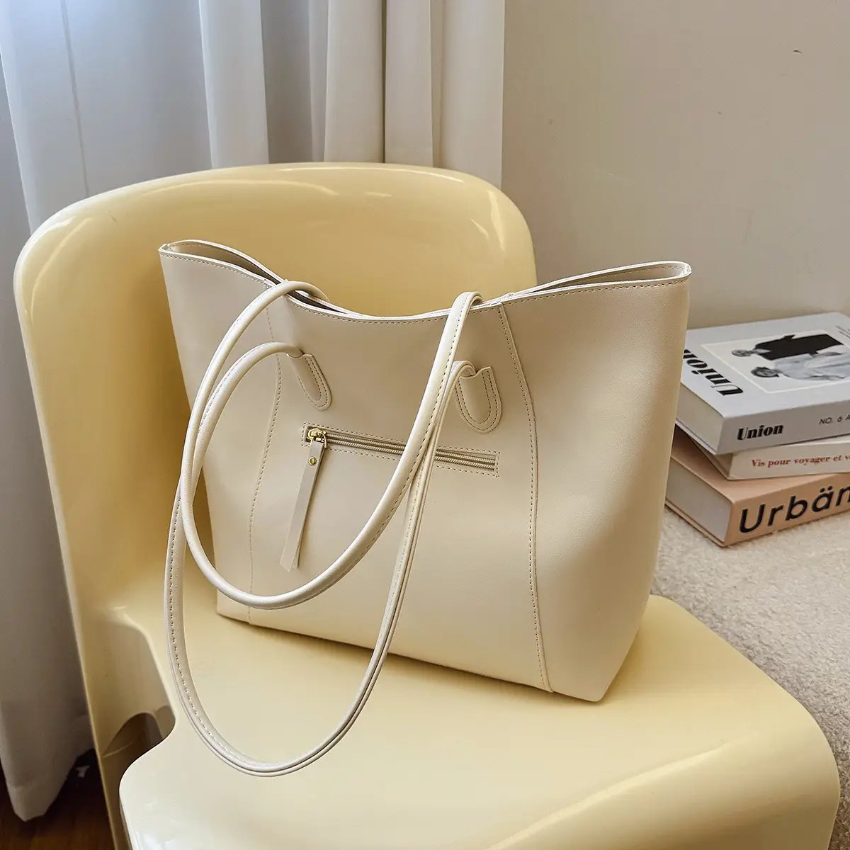 Pu leather bag photo 9