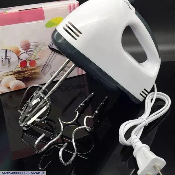 Baking Preparation with Hand Mixer photo 1